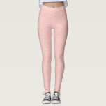 Blush Pink Animal Print Tiger Streifen Leggings<br><div class="desc">Moderne und lustige Leggings mit handgezeichneten Tigerstreifen in Rosa.</div>