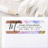 Blush Pink Aqua Blue Liquid Marble Glitzer Geo (Insitu)