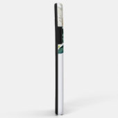 Blush Pink Aquarellblume mit Ihrem Namen Case-Mate iPhone Hülle (Hinten/Rechts)