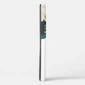 Blush Pink Aquarellblume mit Ihrem Namen Case-Mate iPhone Hülle (Rückseite / Rechts)