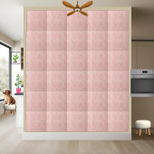 Blush Pink Aquarellfarbe Keramik Tile Fliese
