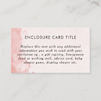 Blush Pink Aquarellfarben Tinte Wash Texture DIY