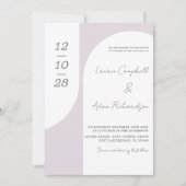 Blush Pink Arch & Calligraphy Wedding Einladung (Vorderseite)