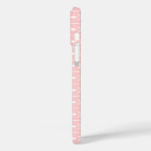 Blush Pink Arrows Pattern Case-Mate iPhone Hülle (Rückseite / Links)