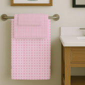 Blush Pink Bath Towels Clean and Elegant Feel Badhandtuch Set