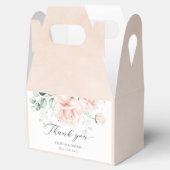 Blush Pink Blogs Gastgeschenk Hochzeit Boxen Geschenkschachtel (Geöffnet)