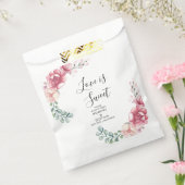 Blush Pink Bloom Wedding Geschenktütchen (Versiegelt)