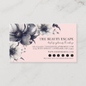 Blush Pink Bloral Beauty Treuekarte (Vorderseite)