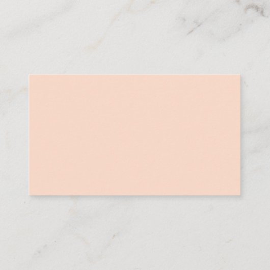 Blush Pink Bloral, Schwarzer Schriftart, unser Hoc Begleitkarte (Rückseite)