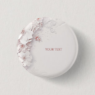 Blush Pink Blues Button