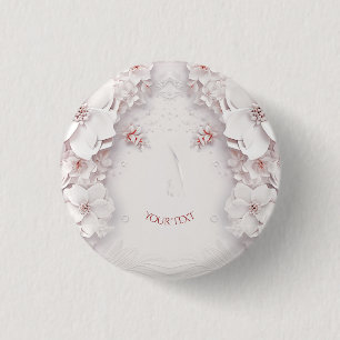 Blush Pink Blues Button