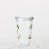 Blush pink Blumengeschenk Dankeschön Lehrer Gesche Acryltrinkbecher (Rechts)