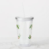 Blush pink Blumengeschenk Dankeschön Lehrer Gesche Acryltrinkbecher (Links)