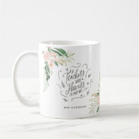 Blush pink Blumengeschenk Dankeschön Lehrer Gesche