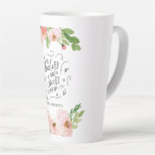 Blush pink Blumengeschenk Dankeschön Lehrer Gesche Milchtasse (Rechte Ecke)