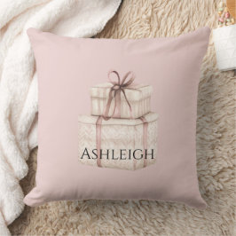 Blush Pink Boho Geschenke Kissen