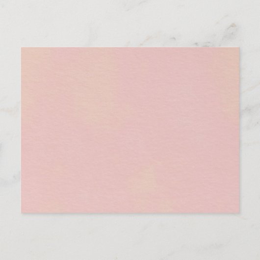 Blush Pink Boho Giraffe Kinderduschbücher für Kind Einladungspostkarte (Rückseite)