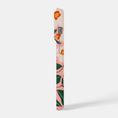 Blush Pink Botanical Floral Phone Case iPhone Hülle (Linke Seite)