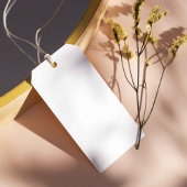 Blush Pink Bow Sie bindet das Brautparty des Knote Geschenkanhänger