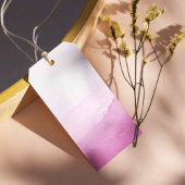 Blush Pink Bow Sie bindet das Brautparty des Knote Geschenkanhänger