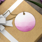 Blush Pink Bow Sie bindet das Brautparty des Knote Geschenkanhänger