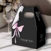 Blush Pink Bow Sie bindet das Brautparty des Knote Geschenkschachtel