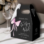 Blush Pink Bow Sie bindet das Brautparty des Knote Geschenkschachtel