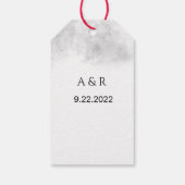 Blush Pink Brautparty Gift Tags Geschenkanhänger (Rückseite)