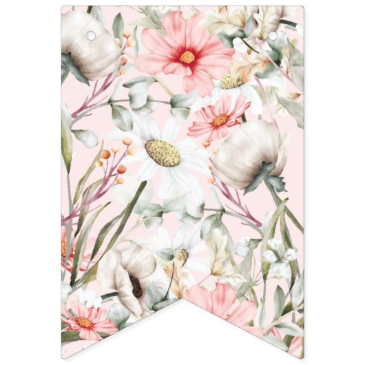 Blush Pink Bridal Banner (Zweite Fahne)