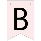 Blush Pink Bridal Banner (Dritte Fahne)