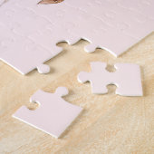 Blush Pink Brown Floral Dream Catcher      Puzzle (Seite)