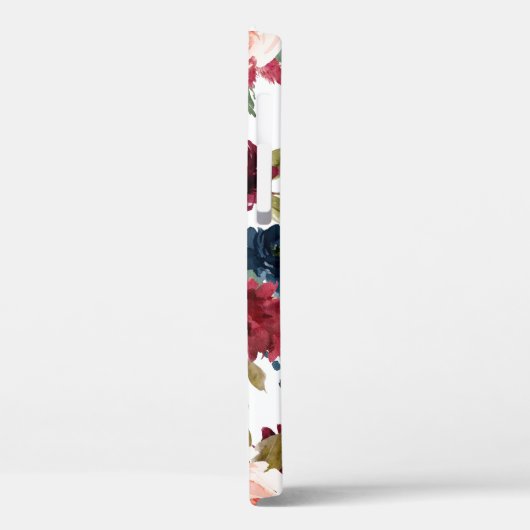 Blush Pink Burgund Bläserner Elegante Hübsch Case-Mate iPhone Hülle (Rückseite / Links)