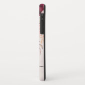 Blush Pink Burgundy Floral iPhone XR Fall Case-Mate iPhone Hülle (Hinten/Links)