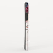 Blush Pink Burgundy Floral iPhone XR Fall Case-Mate iPhone Hülle (Hinten/Rechts)