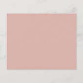 Blush Pink Business Beauty Haar Nail Makeup Salon Flyer (Hinten)