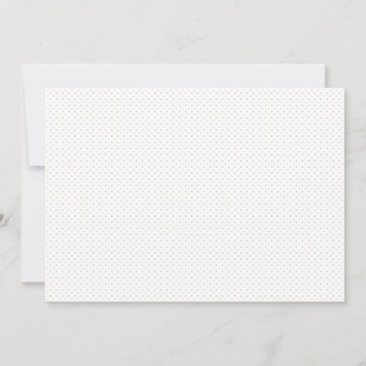 Blush Pink Christmas Trees with crib Baby Shower Einladung (Rückseite)