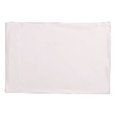 Blush Pink Classic Elegant Modernes Minimalistisch Kissenbezug (Rückseite)