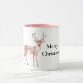 Blush Pink Dei Christmas Tasse (Zentrum)