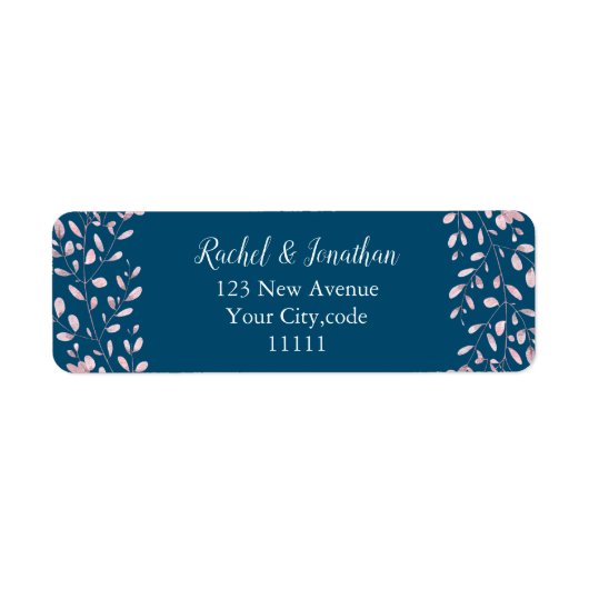 Blush Pink Delicate Foliage Wedding Saphire (Vorne)