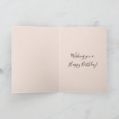 Blush Pink Dream Catcher Karte (Innenseite)