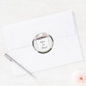 Blush Pink & Dusty Green Wedding Sticker (Umschlag)