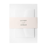Blush Pink Einfache Hochzeit