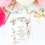 Blush Pink & Eukalyptus Floral Sweet 16 2 Flyer<br><div class="desc">Handgemalt, Aquarell, Rosa Blume und Grün bilden eine schöne und elegante Sweet 16 Geburtstagsparty Einladung. Sie werden Geld mit diesem Budget Flyer (dünn) Version gerettet. (für eine dickere Karte, siehe Sammlung). Erstellen Sie Ihre Geburtstagseinladungen schnell mit unseren einfach zu bedienenden Vorlagen. Die Qualität ist so nah, wie Sie es mit...</div>
