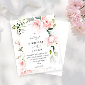 Blush Pink & Eukalyptus Floral Wedding 2