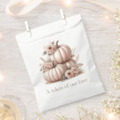 Blush Pink Fall Pumpbis Taschen Geschenktütchen (Ausgeschnitten)