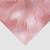 Blush Pink Fell Seidenpapier (Detail)
