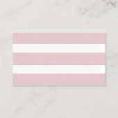 Blush Pink Floral Baby Duschbuch statt Karte (Rückseite)