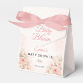 Blush Pink Floral Baby in Bloom  Geschenkschachtel (Vorderseite)