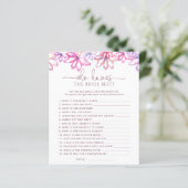 Blush Pink Floral, der das beste Spiel der Braut k (Stehend Vorderseite)