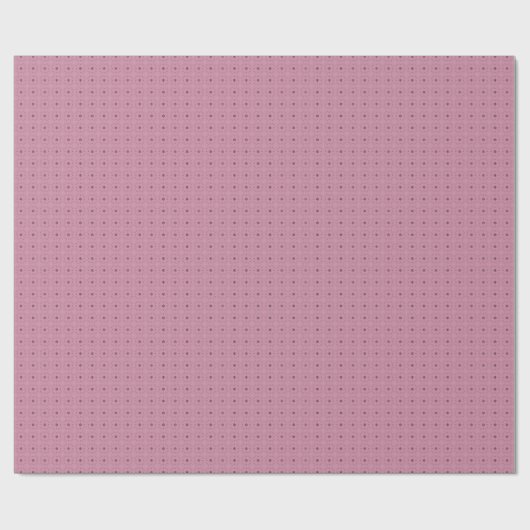 Blush Pink Floral Geschenkwrap Geschenkpapier (Flach)